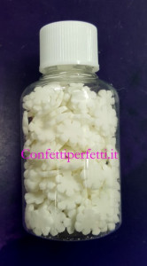Fiocco di Neve edibili in zucchero