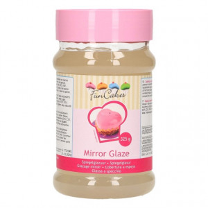 Glassa a Specchio. Neutra Brillante da colorare e aromatizzare a tuo gusto per il cake design