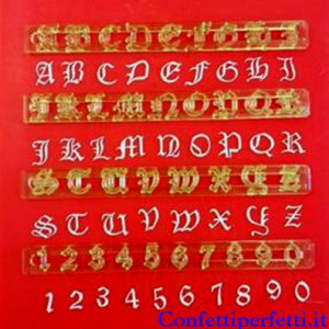 Old English. Lettere e Numeri