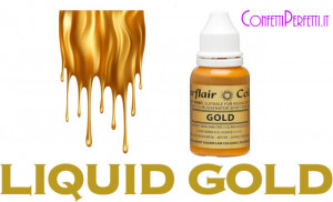 Colorante liquido oro 