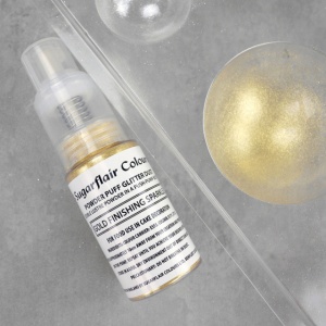 Spray polvere Glitter Oro perlescente Alimentare per Candele e Saponi