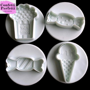 Pop Corn Gelato Caramella. Stampo espulsione