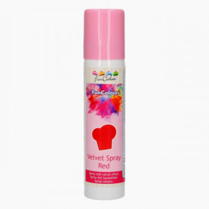 Spray effetto velluto rosso