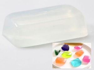 Sapone Trasparente Naturale. 1 Kg. Base Melt and Pour