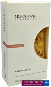 Mezze maniche pasta senatore cappelli roma