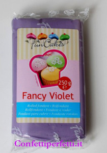 Viola. Pasta di zucchero FunCakes. 250 gr. Senza Glutine e Kosher