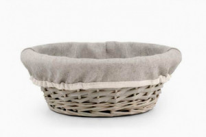 20 cm. Cestino di Lievitazione Tondo in vimini
