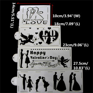 Amore e Innamorati stencil