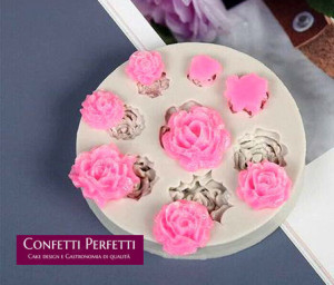 Stampo silicone Rose