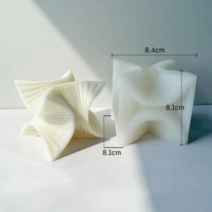 Cubo Geometrico a Spirale candela