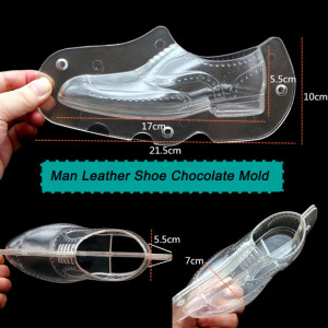 Stampo di Scarpa uomo in policarbonato per il cioccolato