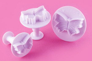 Farfalle. Set 3 Stampi espulsione di varie dimensioni Tagliapasta. - Img 2