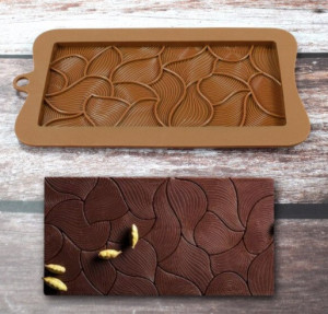 Foglie. Stampo Fashion per Cioccolato