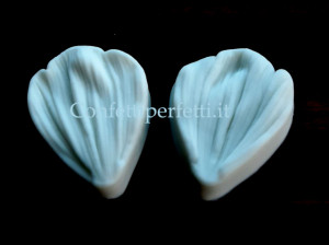 Margherita. Alta definizione. 2 Venatori in silicone + 3 Cutter in metallo