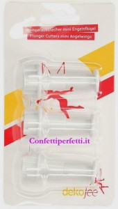 Nuvole bellissime. Set di 3 mini stampi ad espulsione. Originale Dekofee. - Img 2