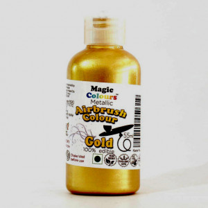 Colorante alimentare liquido metallizzato oro per Aerografo Magic Colours