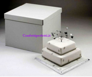 Per ora solo in NEGOZIO!! Scatola porta torta CUBO Monumentale in varie dimensioni.