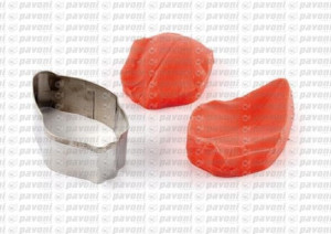 stampo silicone petalo tulipano per il cake design
