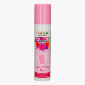 Rosa Metallizzato. Spray di 100 ml. Funcakes