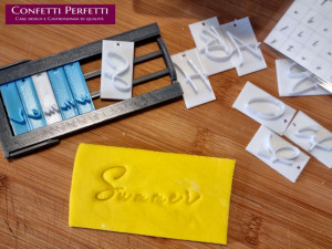 Stampo Alfabeto corsivo per Biscotti