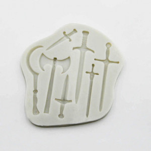 Spade Coltelli Lame e Armi. Stampo in silicone in offerta