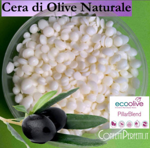 Cera olive per candele