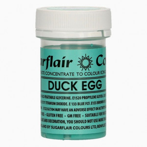 Tiffany. Linea Pastello. Coloranti in Gel concentrati. Duck Egg. Sugarflair