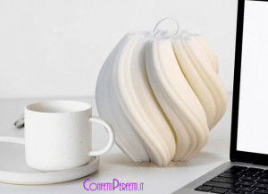 Vaso spirale Stampo silicone candela