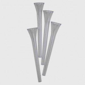 23 cm. Set di 4 Sostegni appuntiti Trasparenti. PME - Img 2