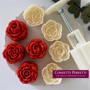 Mooncake fiore rosa