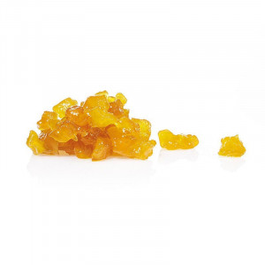 Albicocche candite varietà Pellecchiella in cubetti. 500gr Agrimontana