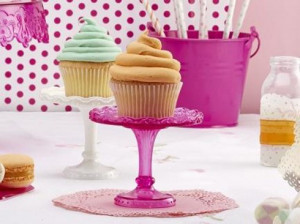 Alzata Petit  Sweetable Pavoni in vari colori Traslucidi. Diametro 10 cm. - Img 4