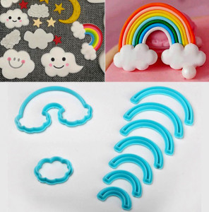 Arcobaleno. Set di 9 stampi
