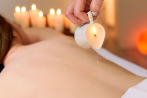 Cera  per candele da massaggio