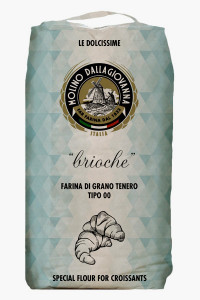 FarDolci Brioches. Farina Tipo 00. W 380 P/L 0.55. Per Cornetti Danesi e Brioches