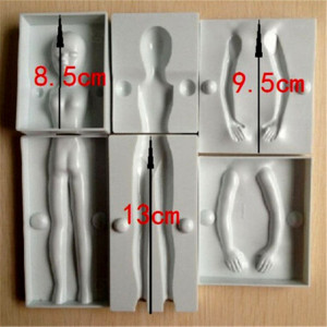 Figura di Donna completa in 3/D. Set di 6 stampi in plastica - Img 6