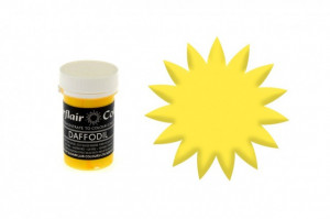 Giallo Narciso. Linea Pastello. Colorante in Gel concentrato. Daffodil. Sugarflair