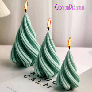 Stampo albero di Natale silicone candela