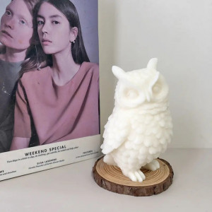 Stampo Fai Da Te Decorazioni Stampi In Silicone 3D A Forma Di Gufo Per Resina Epossidica Sapone Fatto A Mano Regalo Di Natale Decorazione Domestica Stampo Per Resina Epossidica A Forma Di