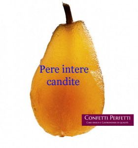 Pere intere candite. Agrimontana