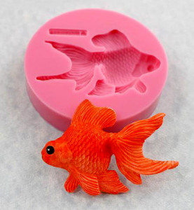 Pesce Goldfish. Stampo silicone