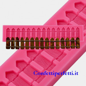 Steccato. Stampo in silicone 
