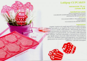 Stampo silicone lecca lecca Cupcakes  Lollipop Pavoni. - Img 2