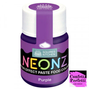 Viola. Fluo NEONZ. Colorante alimentare in gel. Squires Kitchen