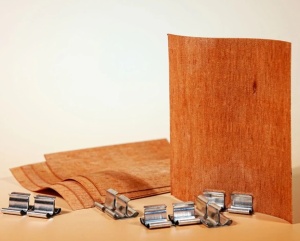 Stoppini Ondulati in legno per candele in contenitore