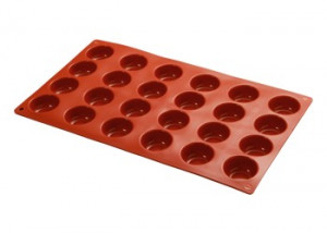 24 Pomponette. Stampo Antiaderente in silicone Platinico di alta qualità. - Img 2