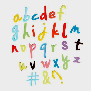 Stampo Lettere Scrittura corsivo