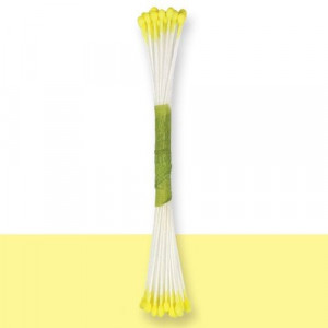 50 Pistilli 2 mm Giallo Limone