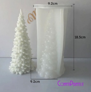 Albero di Natale Stampo in silicone per Candele e Saponi