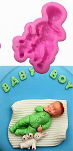 Bambino. Stampo in silicone